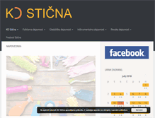 Tablet Screenshot of kd-sticna.si